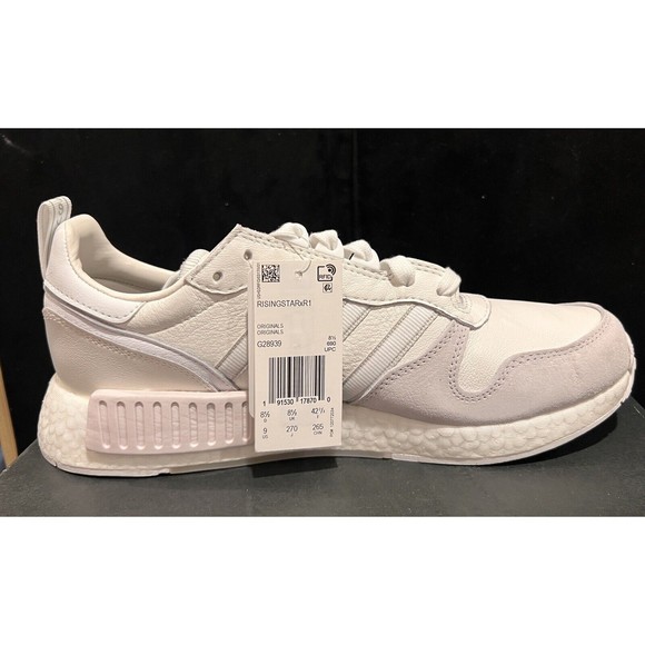 Size 9 - Adidas Rising Star x R1 Triple White 2018 New in Box MENS main image 6